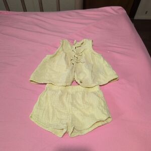 Cloud Island Baby Girl 6 To 9 Months Summer Outfit
